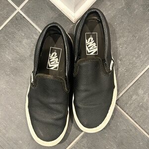 Black Vans slide